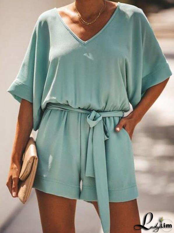 Classic and comfortable summer Jumpsuit