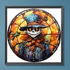 Diamond Painting -DIY Round Drill Scary Hallowee