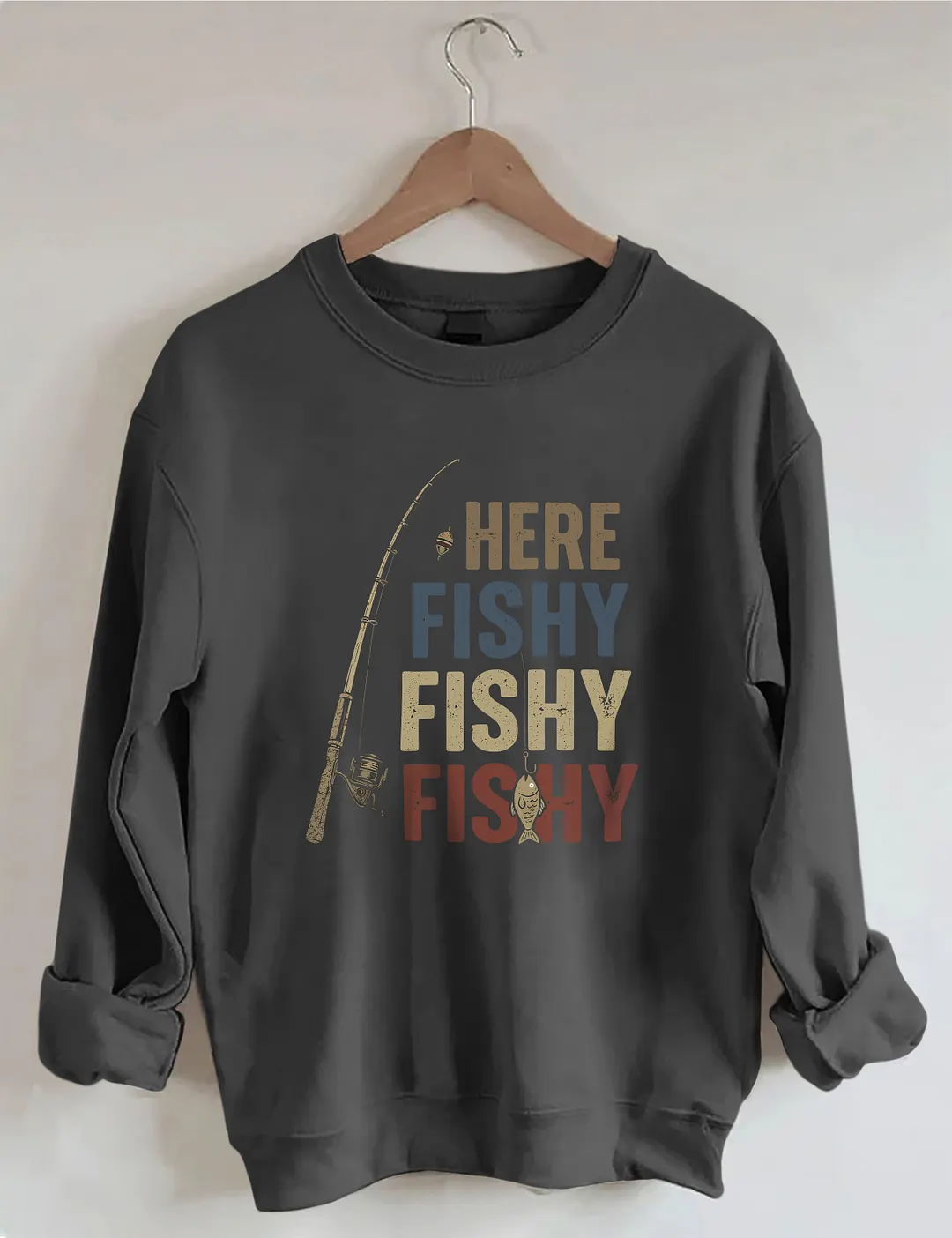 Here Fishy Sweatshirt