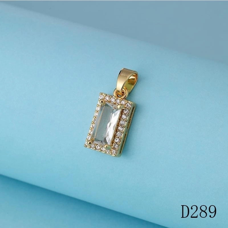 1 Piece Copper Fruit Bow Knot Pendant