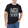 I Just Want To Watch K-Drama Printed Men's Short Sleeves T-Shirt