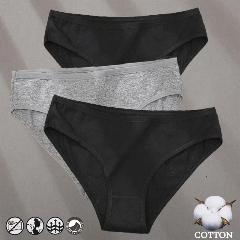 Cotton Panties Jacquard Design Pattern Women Panties Underwear Sexy Female Lingerie Briefs Solid Color Intimate Pantys for Woman