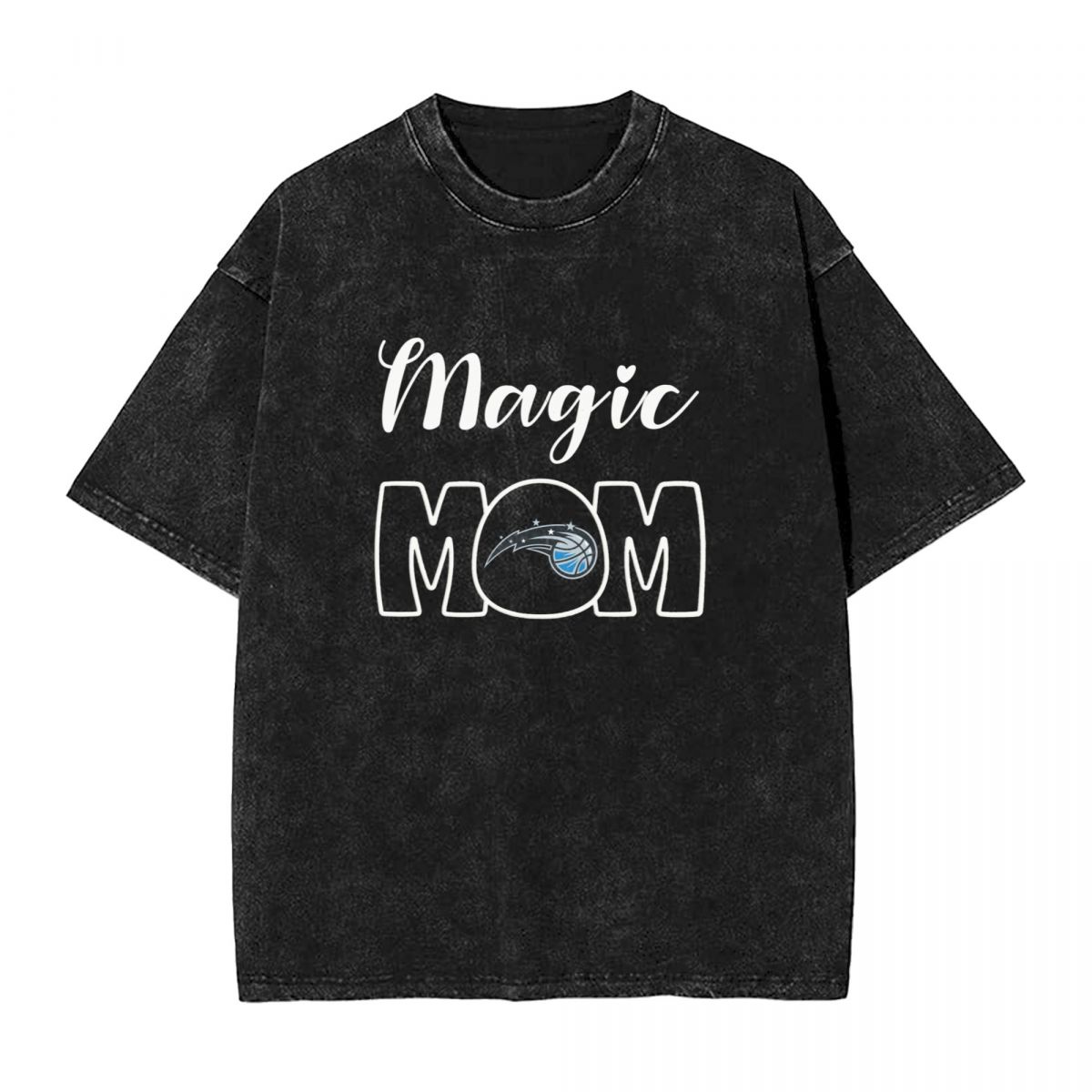 Orlando Magic Mom Men's Vintage Oversized T-Shirts