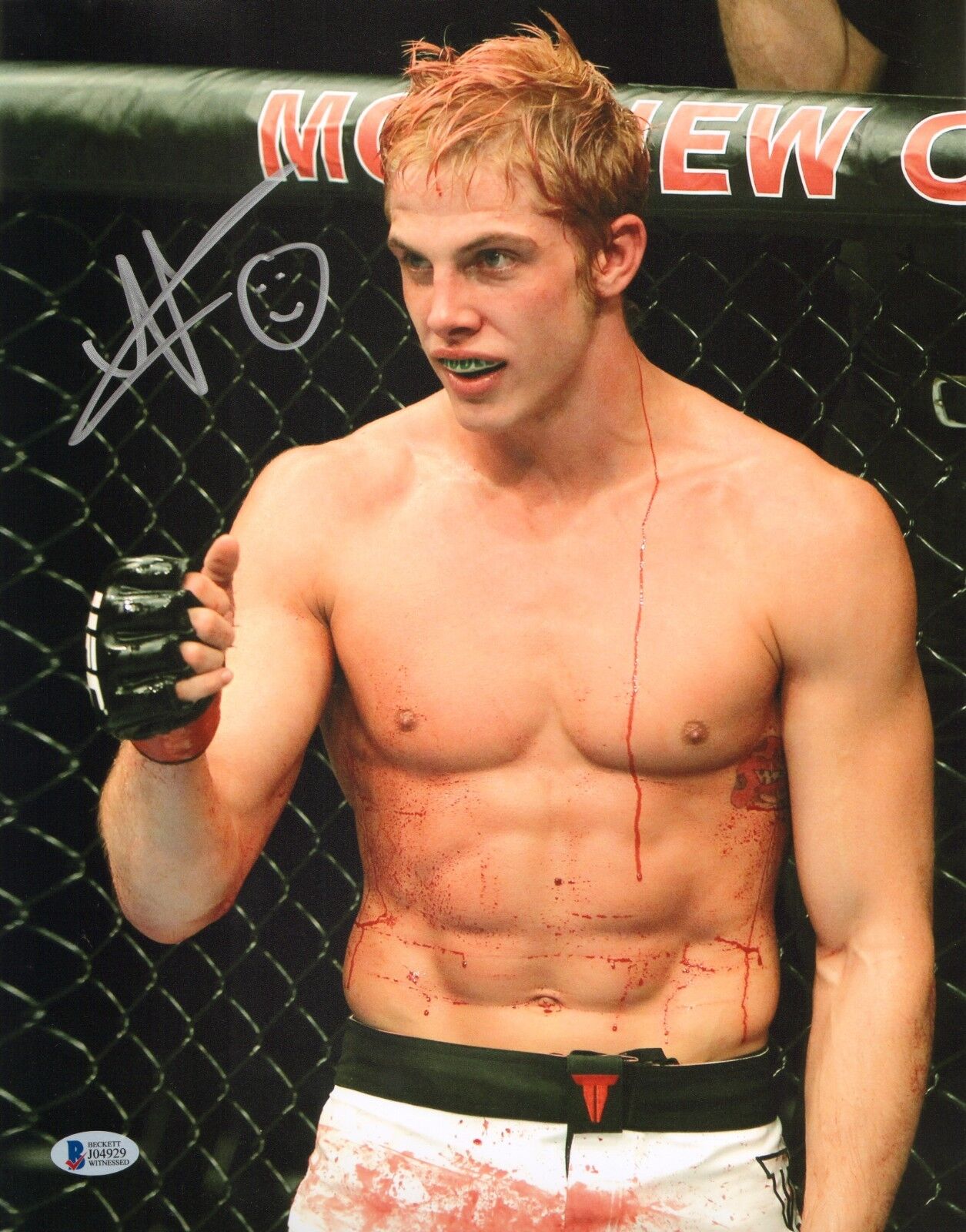 Matt Riddle Signed 11x14 Photo Poster painting BAS COA UFC New Japan Pro Wrestling Autograph 143