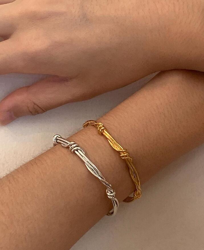 925 Sterling Silver Silver Polishing Bangles