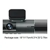 1080P WiFi Dash Cam with IR Night Vision Parking Monitoring Car Video Recorder