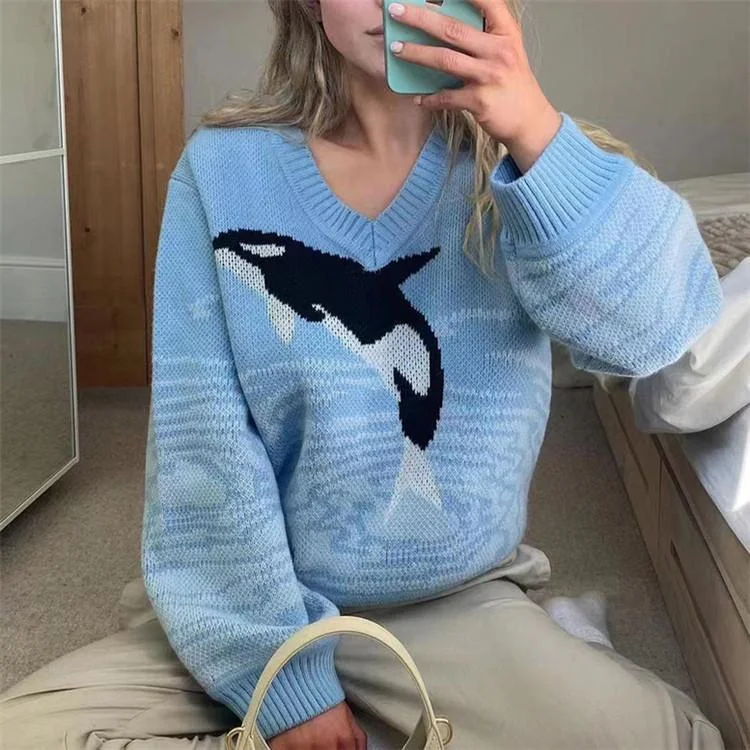 Deep into Ocean Sweater