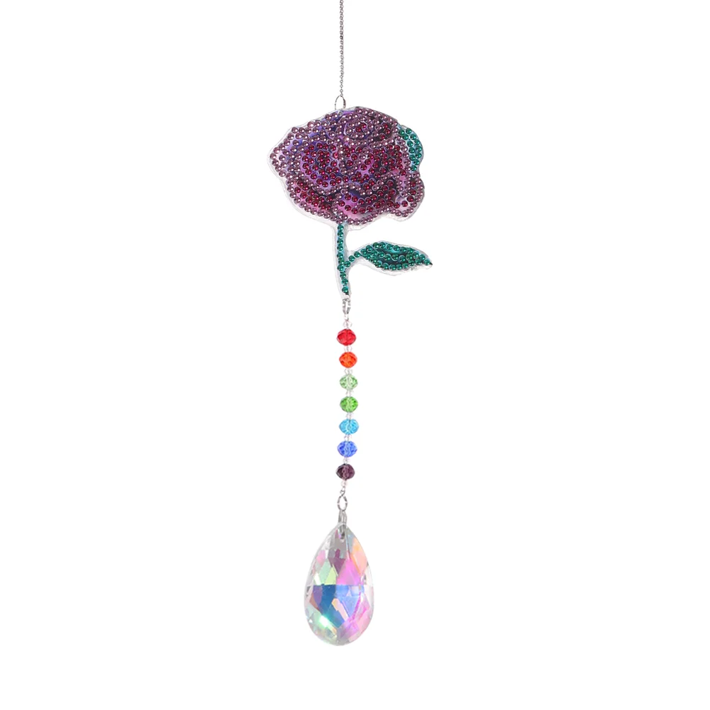 DIY Diamond Painting Sun Catcher