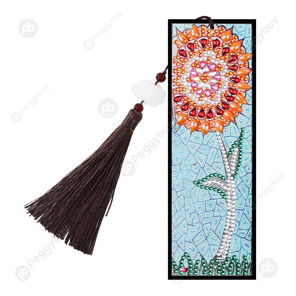 

One Flower-DIY Creative Diamond Tassel Bookmark, 501 Original