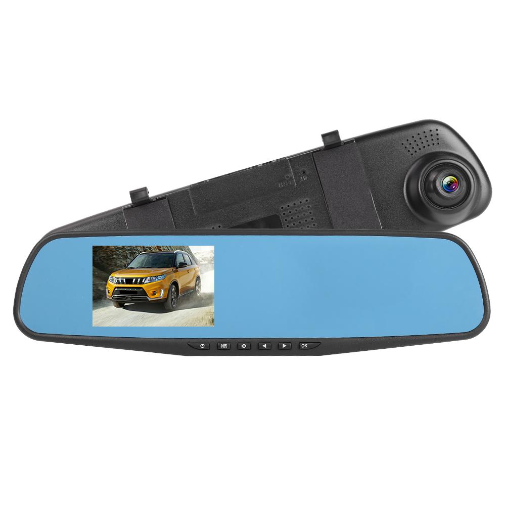 

3.5 inch 1080P Car DVR Recorder 100 Degree Rear View Mirror Dash Camera, With 16gb tf, 501 Original