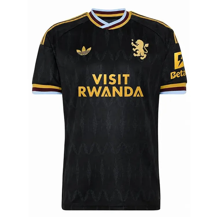 【S-4XL】Aston Villa 26/27 Away Jersey -With Sponsors 1:1 Thai Quality