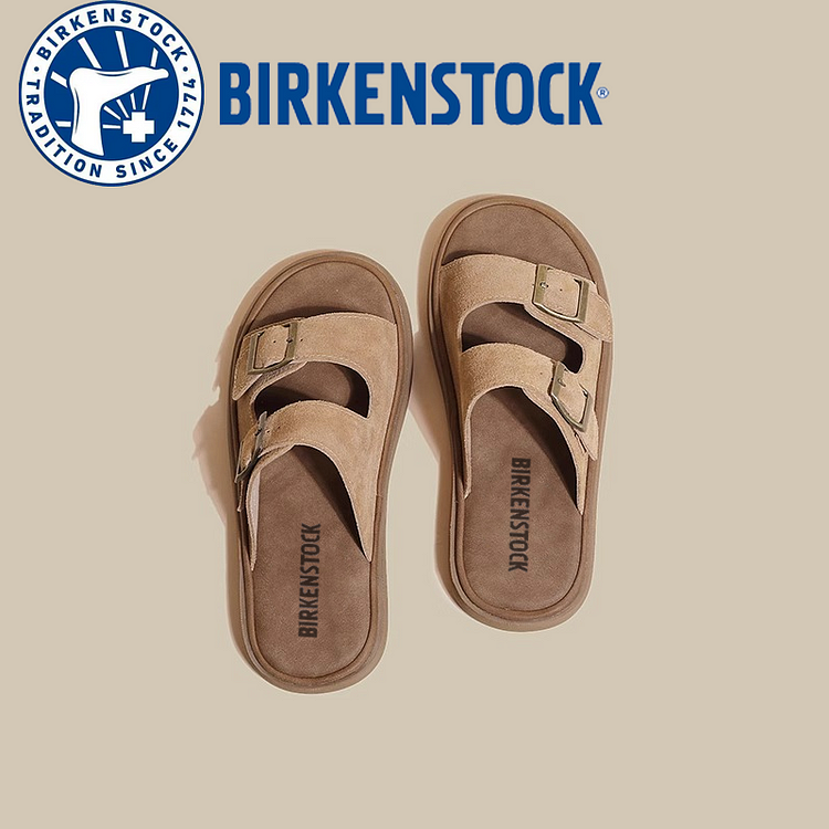 NOWE, RĘCZNIE SZYTE, DAMSKIE SANDAŁY ZE SKÓRY CIELĘCEJ BIRKENSTOCK