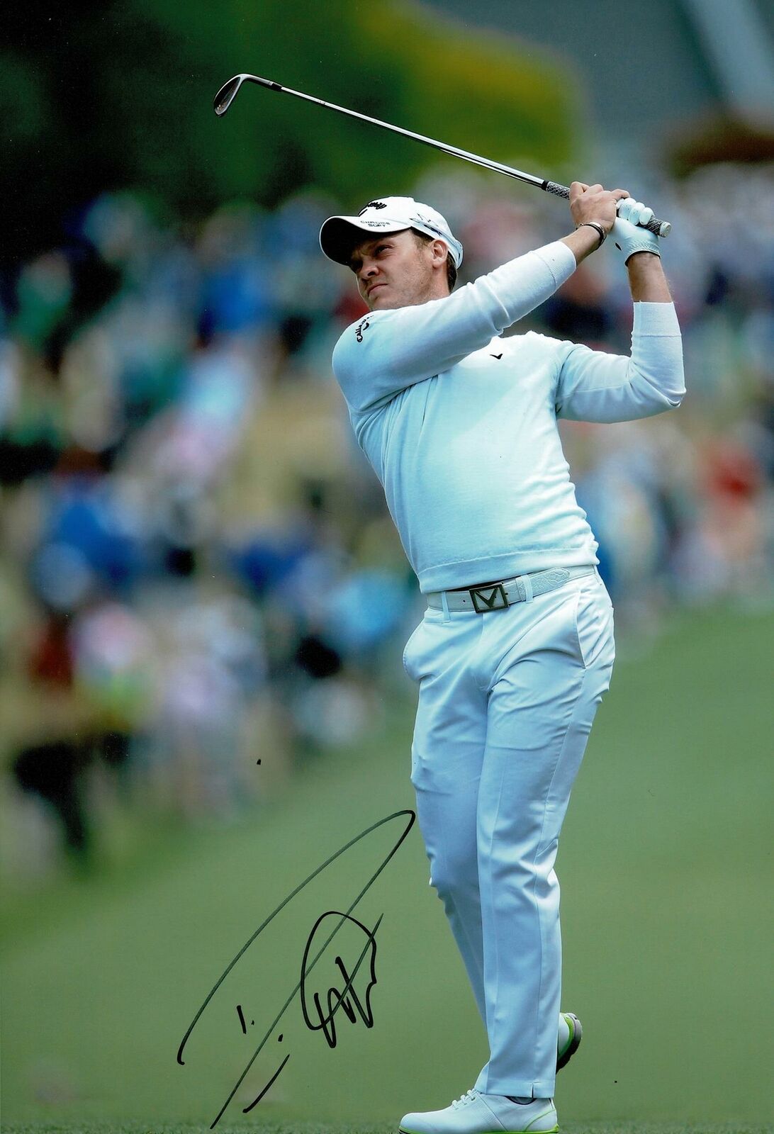 Danny Willett Signed 12X8 Photo Poster painting Masters Winner Genuine Autograph AFTAL COA (3121