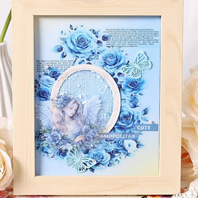 Journalsay 50mm*200cm Colorful Butterfly Flower Rhyme Series