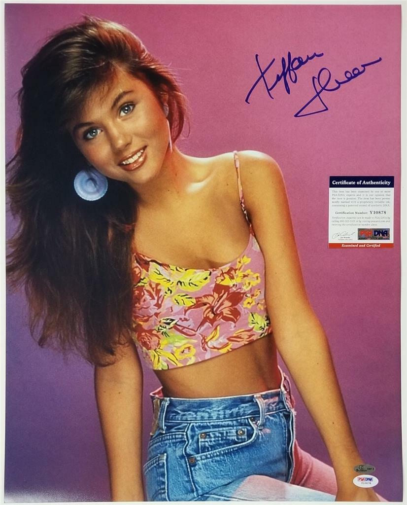 Tiffani Thiessen signed 16x20 Photo Poster painting #1 Saved By the Bell autograph ~ PSA/DNA COA