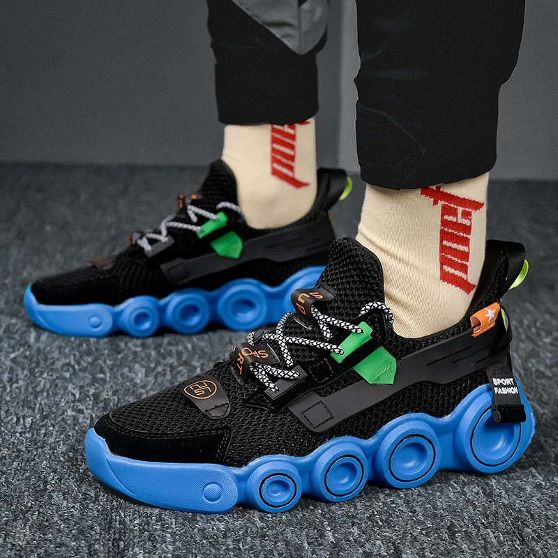 New Fashion Men Sports Running Shoes Basketball Shoes Casual Sneakers Breathable Comfortable Non-slip Shoes Kроксы Mужские