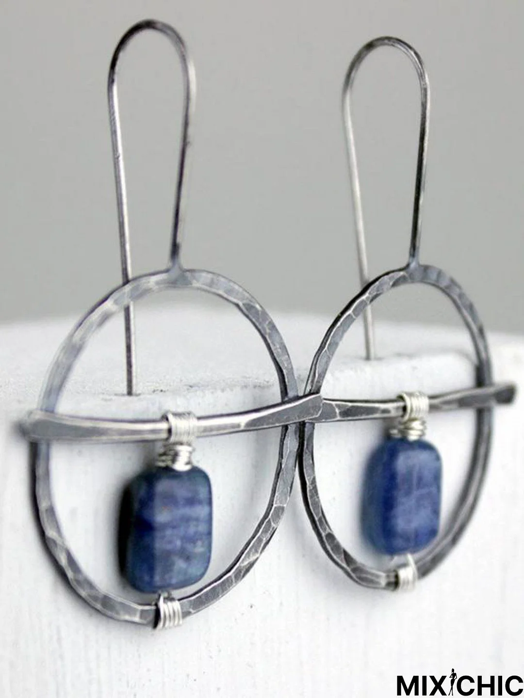 Vintage Earrings Sliver Style Jewelry