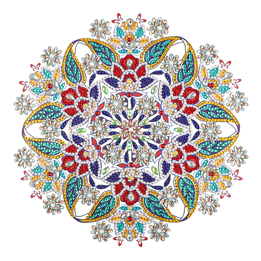 

30*30CM Special Shaped Diamond Painting-Color Mandala, 501 Original