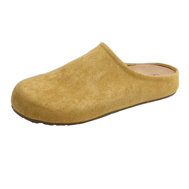 Yyvonne Slippers Women Wear 2025 Spring Explosion Of Thick Soles Of Lazy Shoes Retro Bag Head Half Slippers