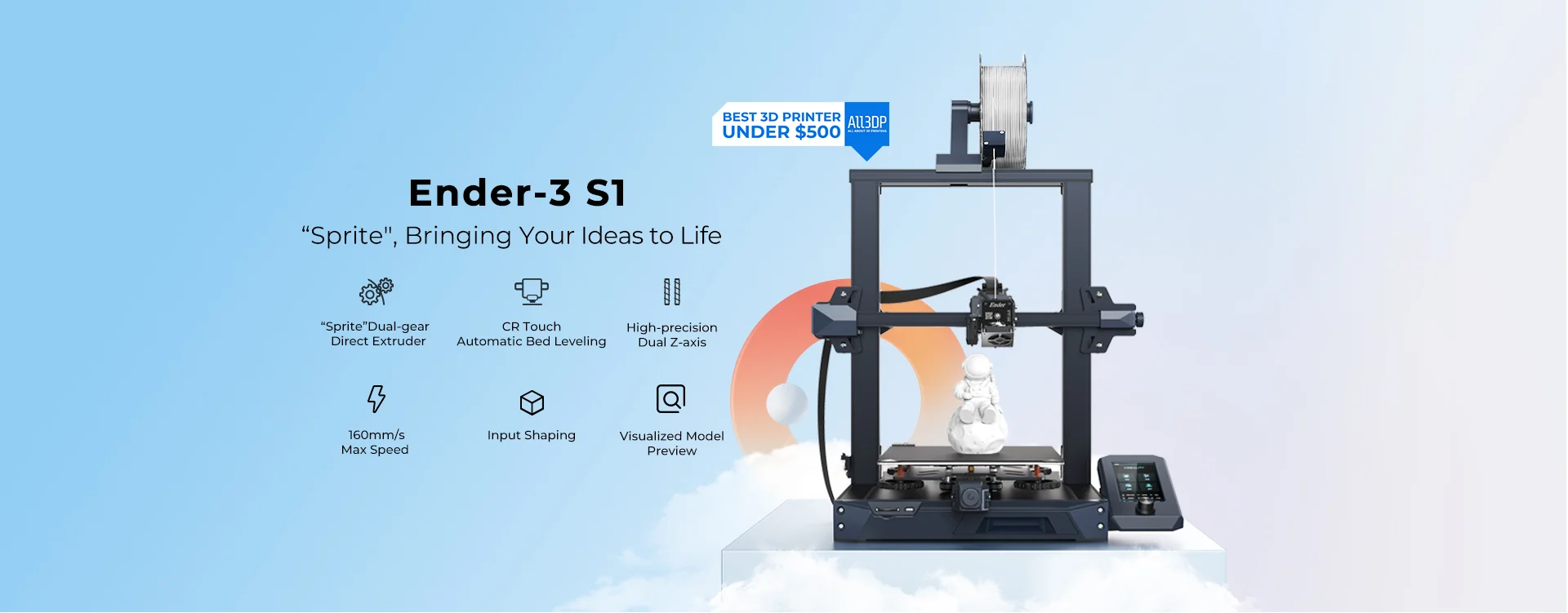 Buy Creality Ender-3 S1 3D Printer
