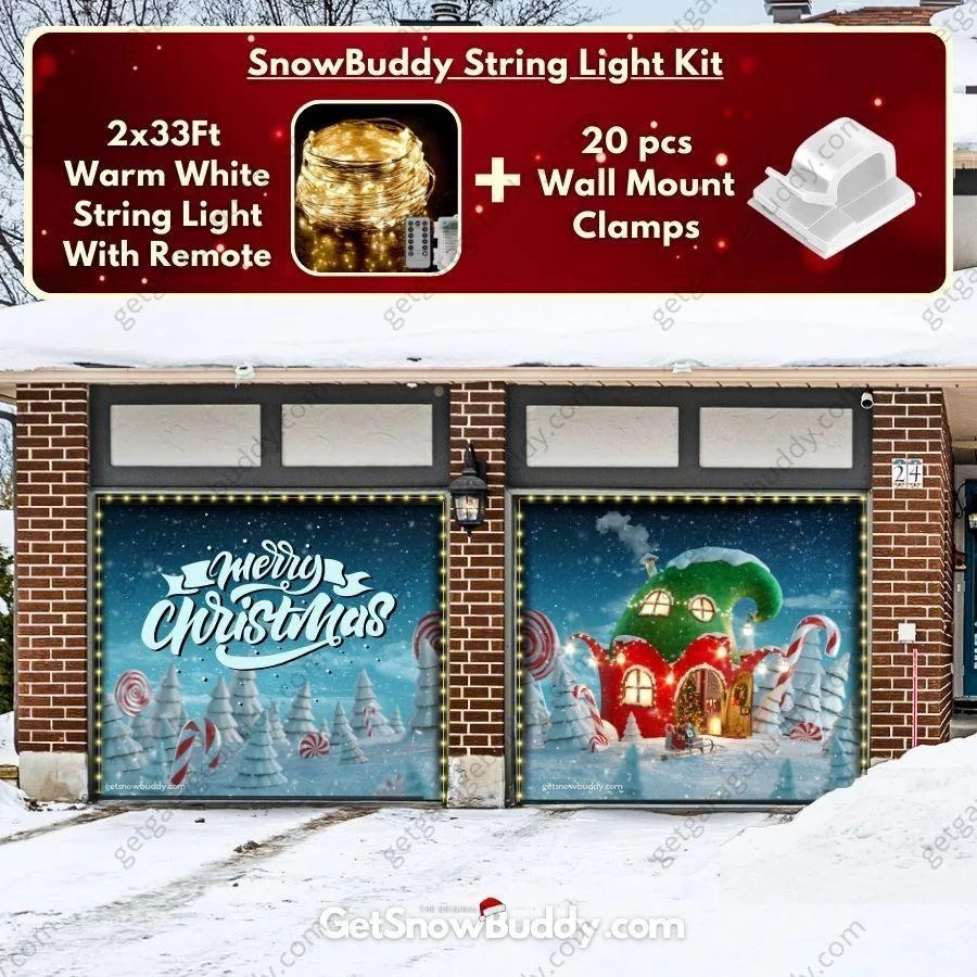 Christmas Wonderland | GarageBuddy Garage Door Cover