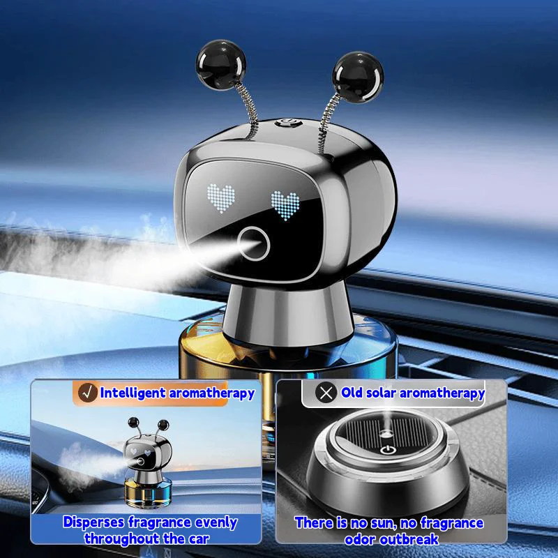 Car Aromatherapy AI Intelligent Robot Car Ornaments