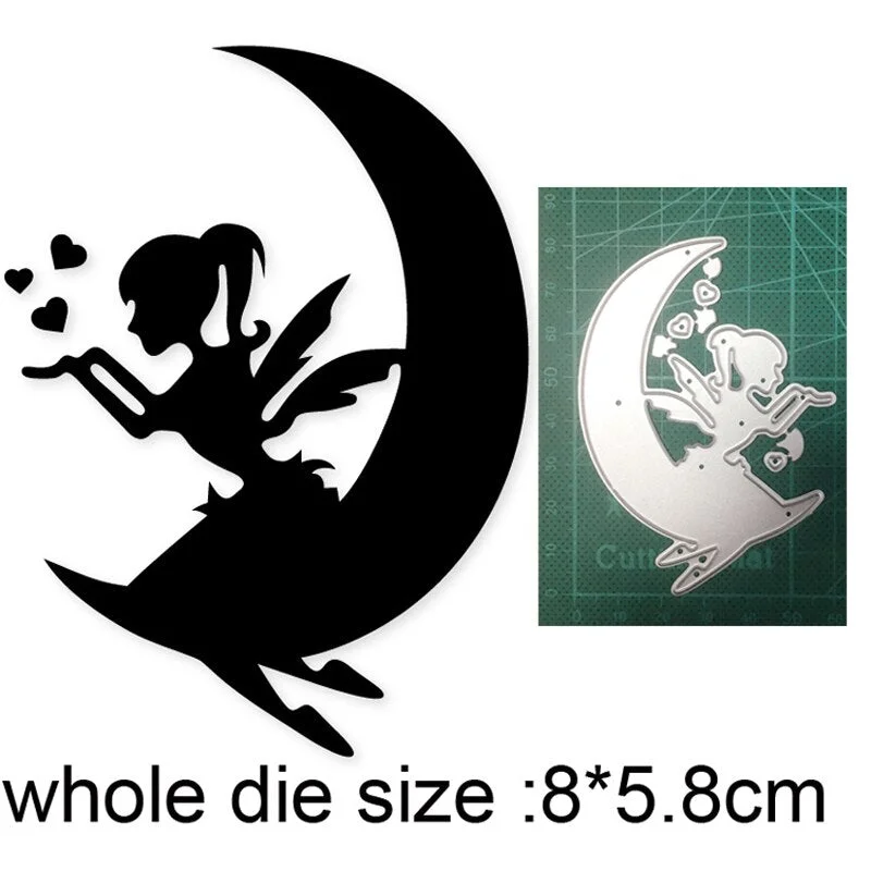 Craft Dies Metal Cutting Dies Cut Die Christmas Elves Angel Scrapbooking Dies Craft Paper Knife Mould Blade Punch Steencils Dies