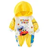 Kid Baby Boy Autumn Cartoon Hooded Tracksuit Sports Outfits 2 Pcs