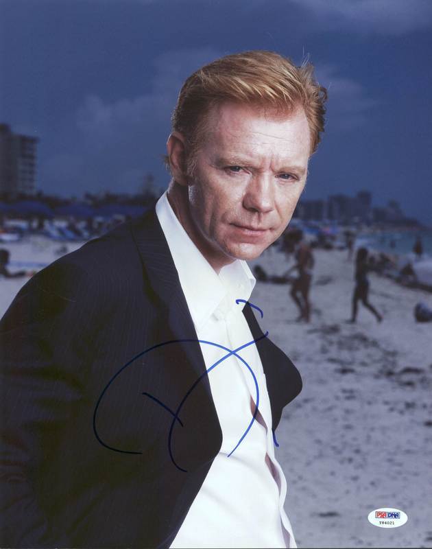 David Caruso CSI Miami Signed Authentic 11X14 Photo Poster painting Autographed PSA/DNA #Y84021