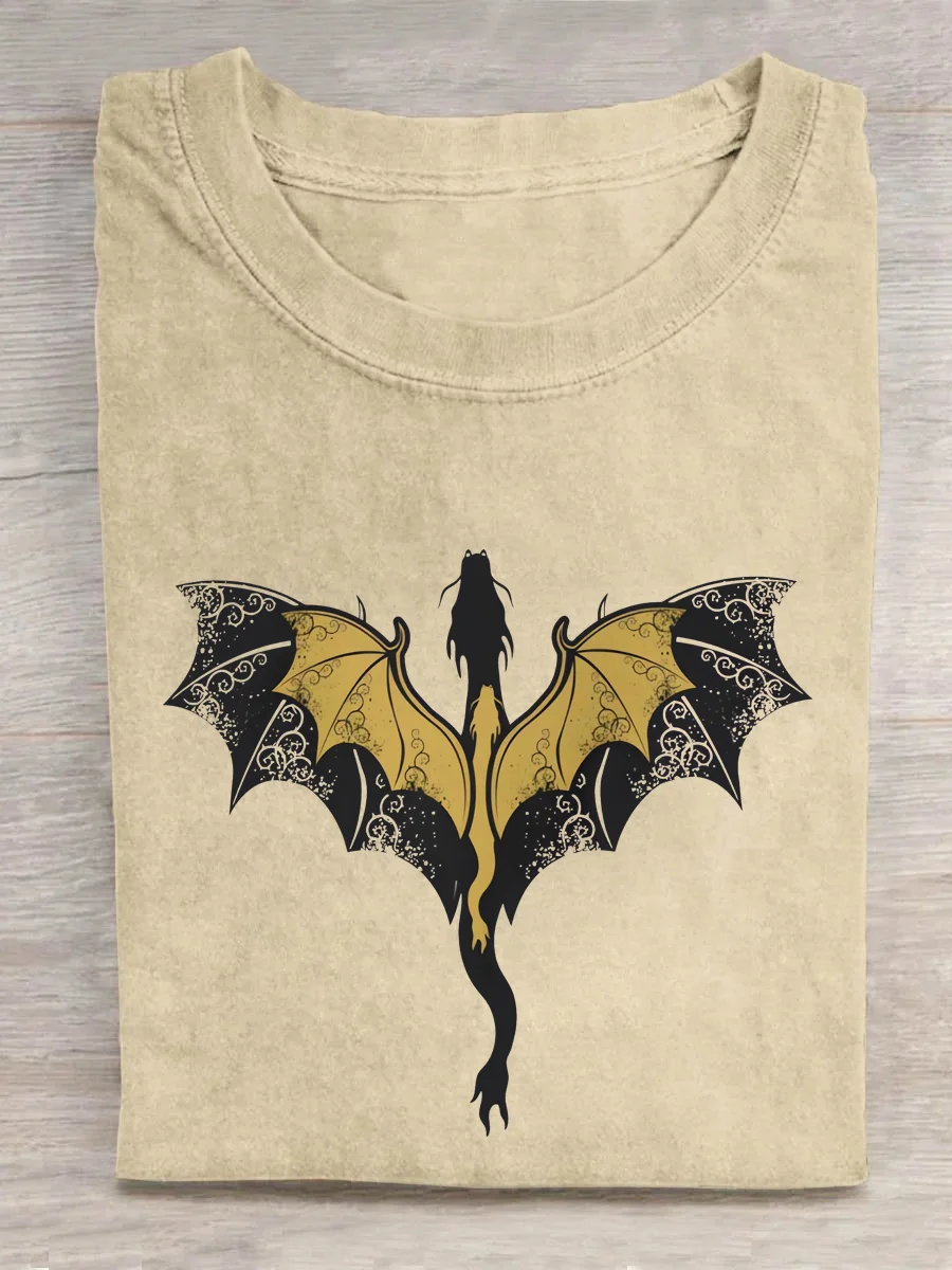 Eagerlys Fourth Wing T-shirt Eagerlys