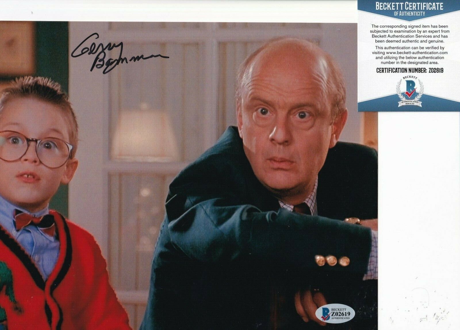 GERRY BAMMAN signed (HOME ALONE) Movie Uncle Frank 8X10 Photo Poster painting BECKETT BAS Z02619