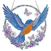 Bird DIY Diamond Painting Acrylic Special Shape Pendant Hanging Kit