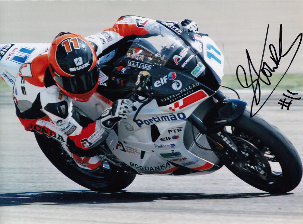 Sam Lowes Hand Signed Honda 7x5 Photo Poster painting WSBK 7.