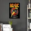 AC/DC - Panneaux en &eacute;tain m&eacute;tallique(20*30cm/30*40cm) - Musique