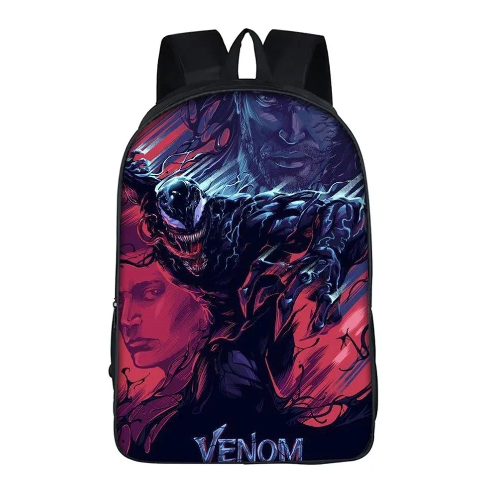 Buzzdaisy Venom Spiderman #22 Backpack School Sports Bag