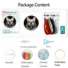 French Bulldog-DIY Embroidery Kits for Craft Lover Hand Stitch 30x30cm with 20cm Embroidery Hoop tapestrymarket