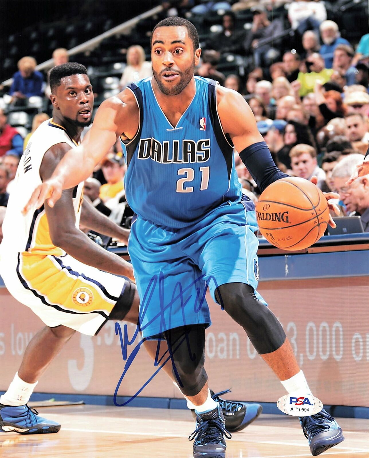 Wayne Ellington signed 8x10 Photo Poster painting PSA/DNA Dallas Mavericks Autographed