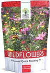 Wildflower Seeds Annual Quick Blooming Mix Packet over 7,500 Open Pollinated Seeds