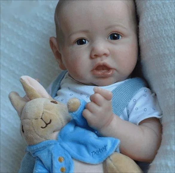 12'' Realistic Cute Hand-painted High-quality Vinyl Reborn Baby Girl Doll Felix By Dollreborns®