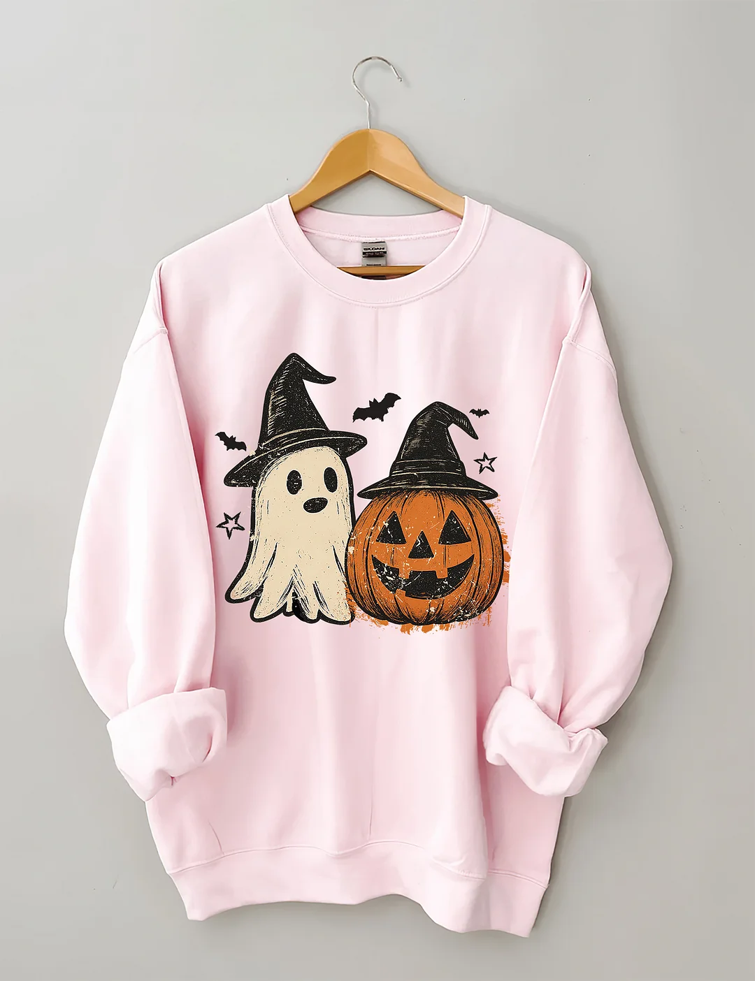 Preppy Floral Pumpkin Sweatshirt