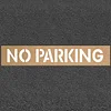 Yookok No Parking Stencil - Reusable Cardboard Stencil for Parking Lot, Driveway, Fire Lane, and Cityscape - 4 x 29 Inches