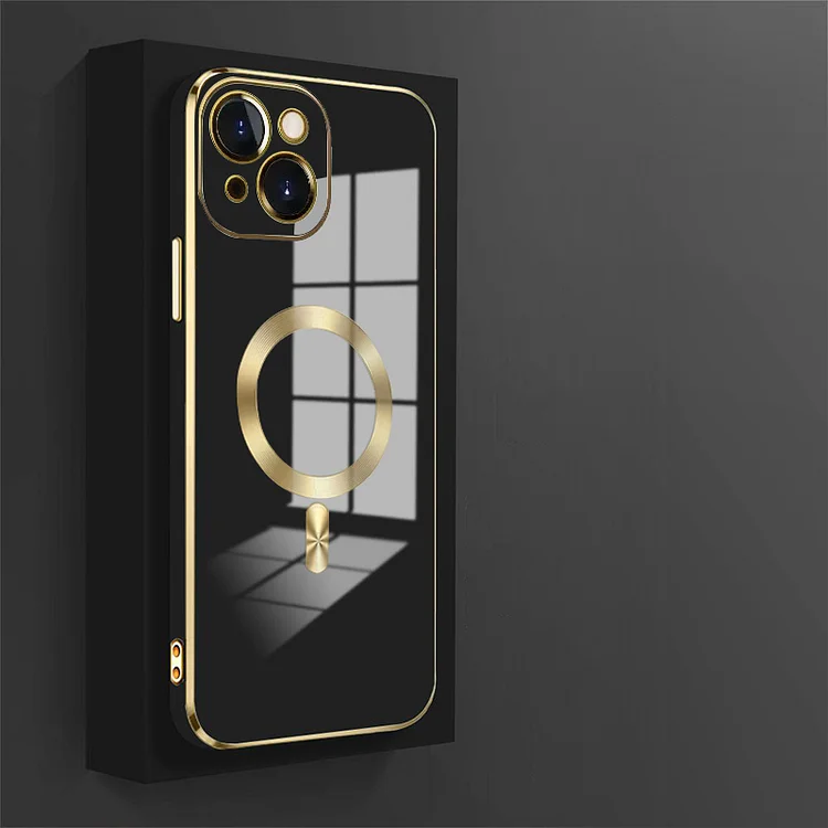 Electroplated fast charging and anti drop solid color phone case