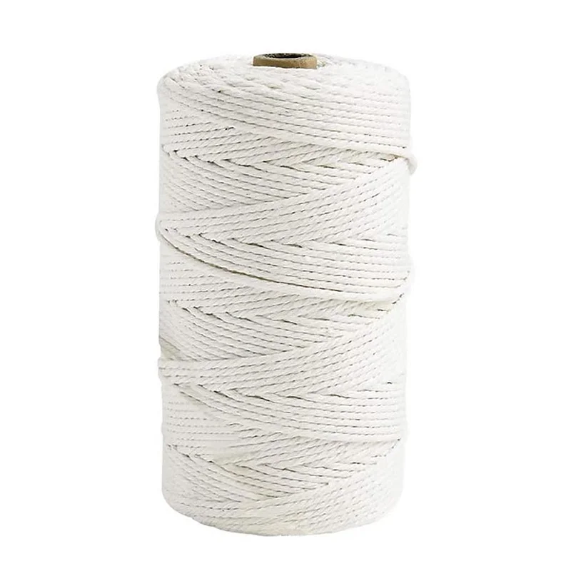 2mm Cotton Cord 100m Craft String Macrame String for Wall Hanging
