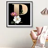 Diamond Painting-DIY Full Round Drill Letter P