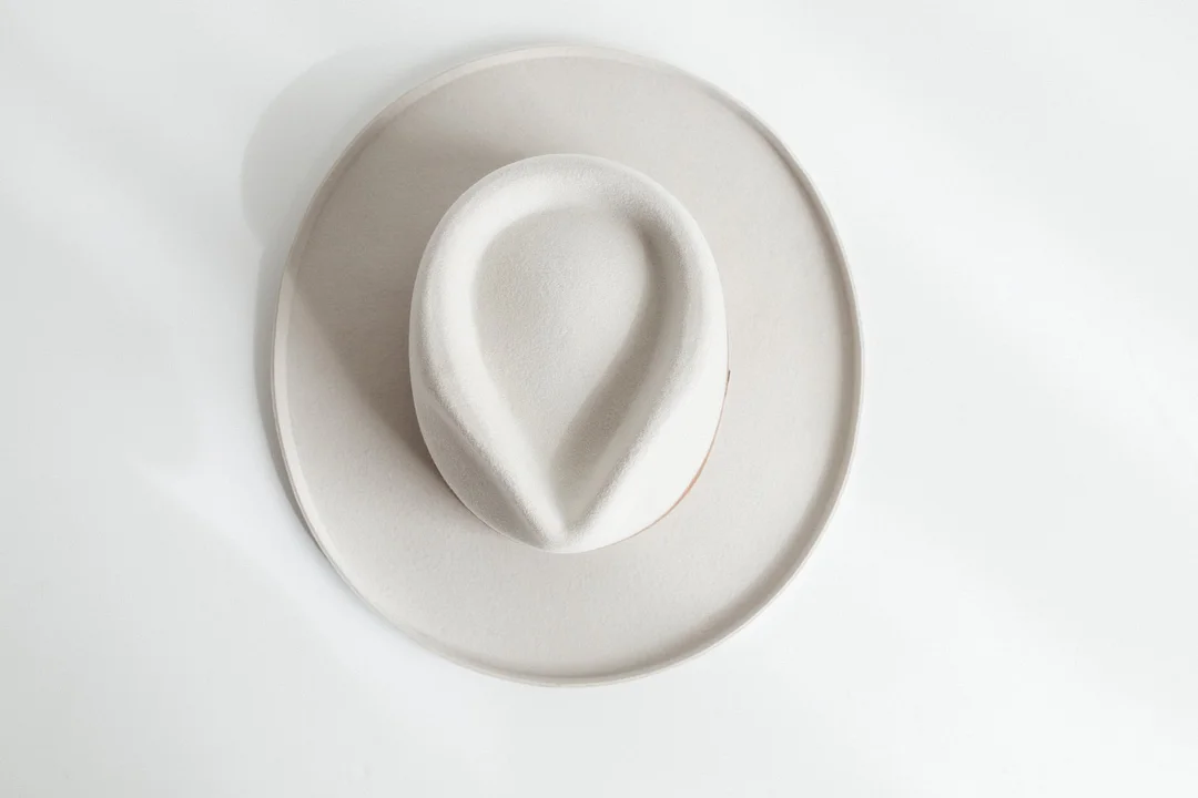 Miller Ranch Fedora -ECHO PARK FEDORA HAT C IVORY