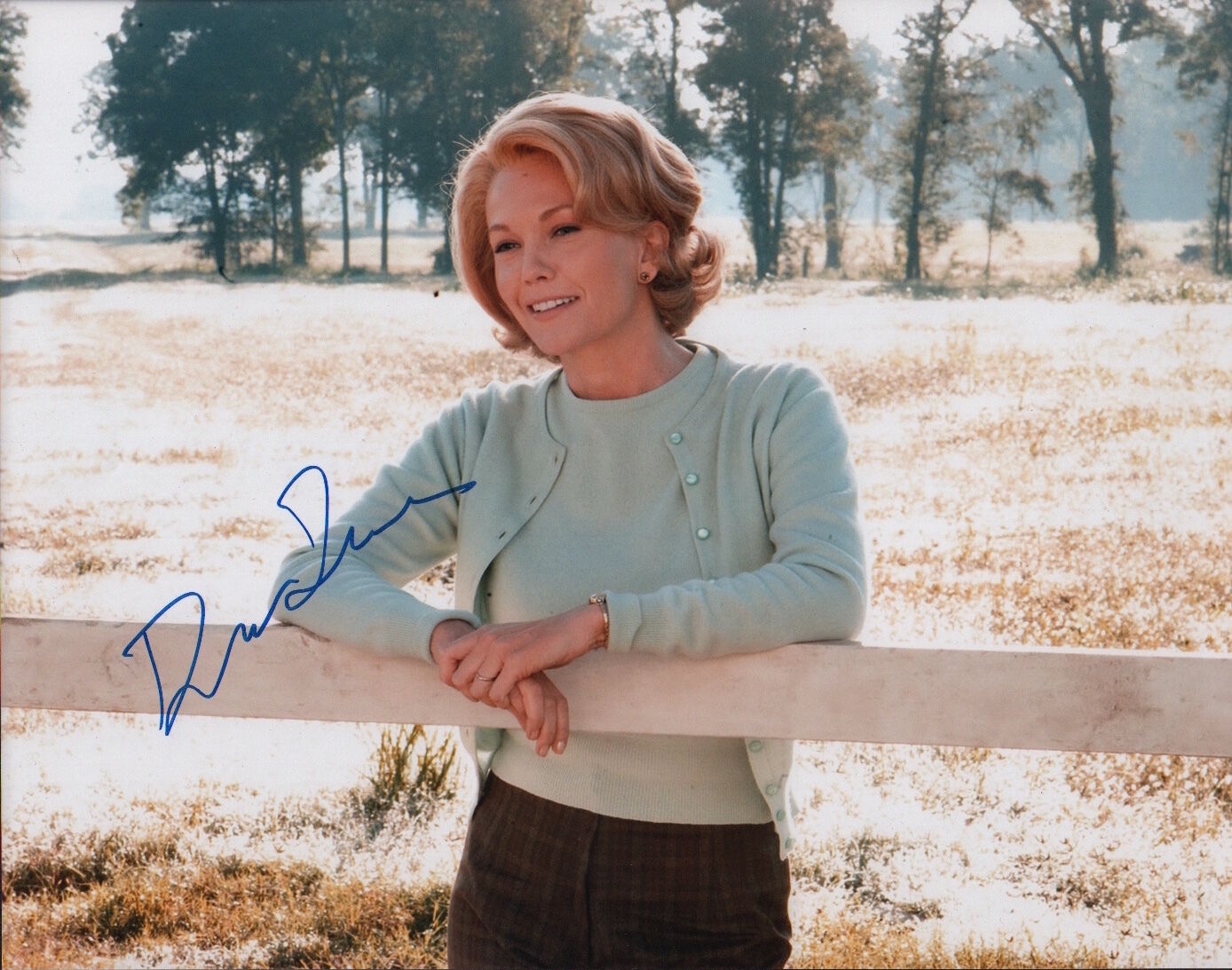 Diane Lane signed 11x14 Photo Poster painting