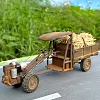 1:16 Alloy Material Hand-made Retro Nostalgic Walking Tractor