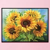 Sunflowers - 11CT Counted Cross Stitch - 65*50cm - Flower