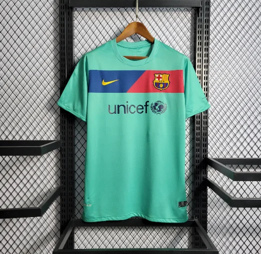 2010-2011 Barcelona Retro Away Football shirt 