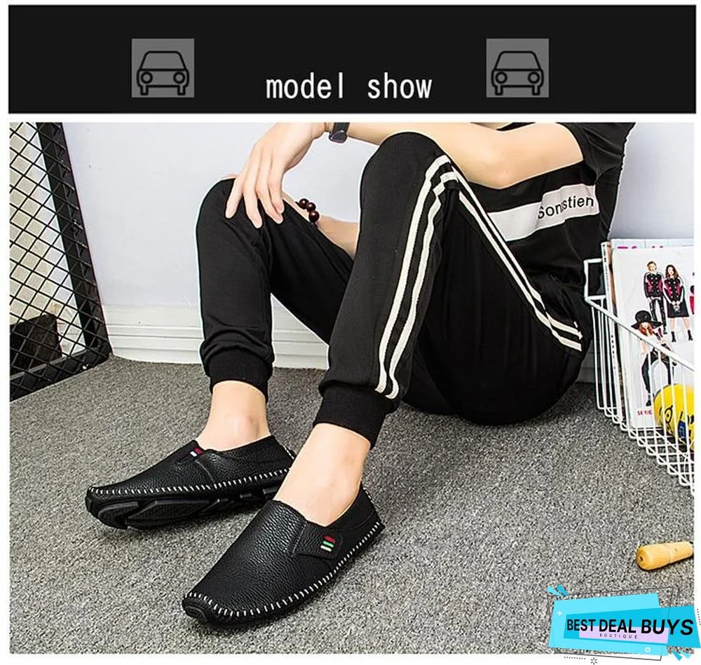 Men Breathable Casual Driving Boats Flats Loafers Shoes